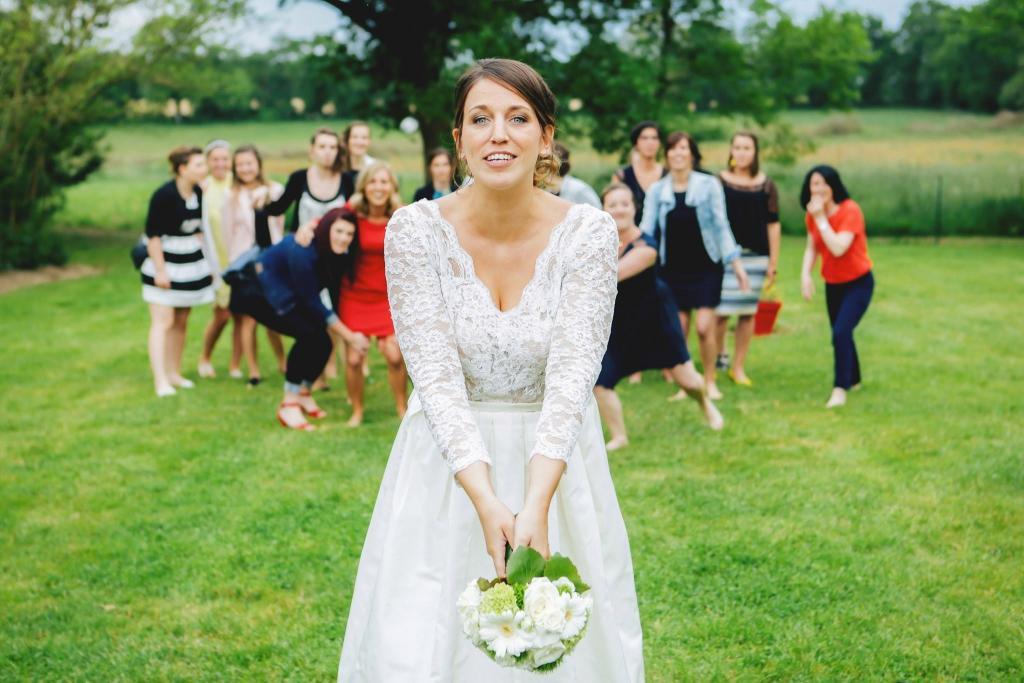 robe de mariée manches en dentelle