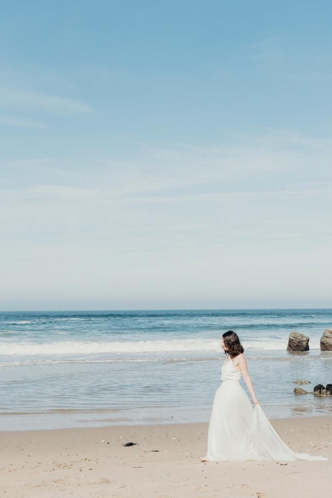 mariage instimiste sur la plage à gueérande