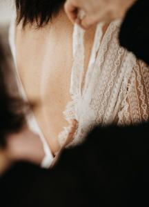 dos nu robe de mariée