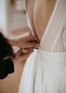 essayage robe de mariée