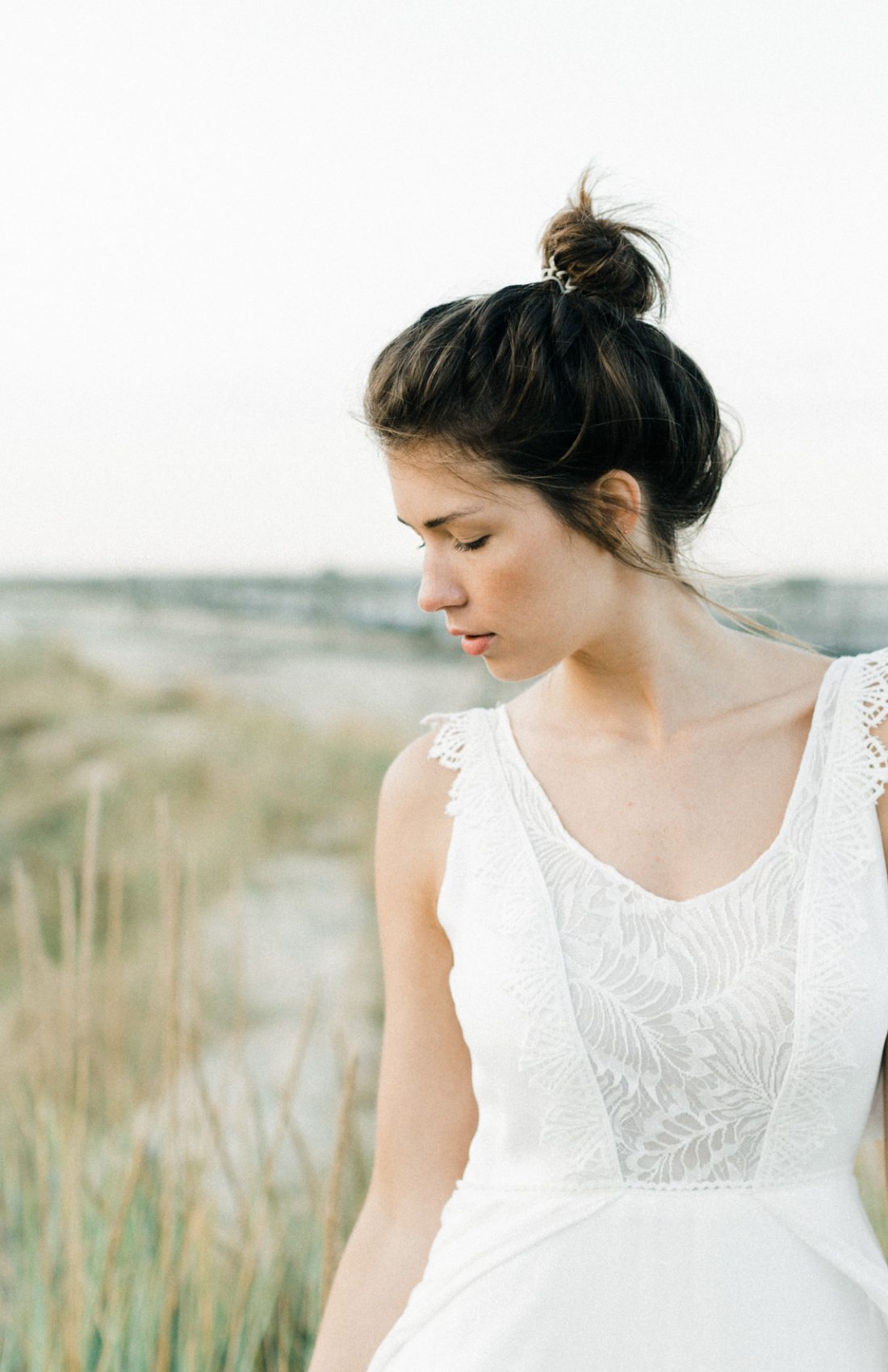 Ambre robe de mariée raffiné