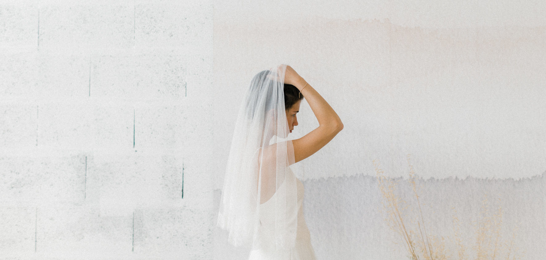 voile de mariée bordé de dentelle de calais