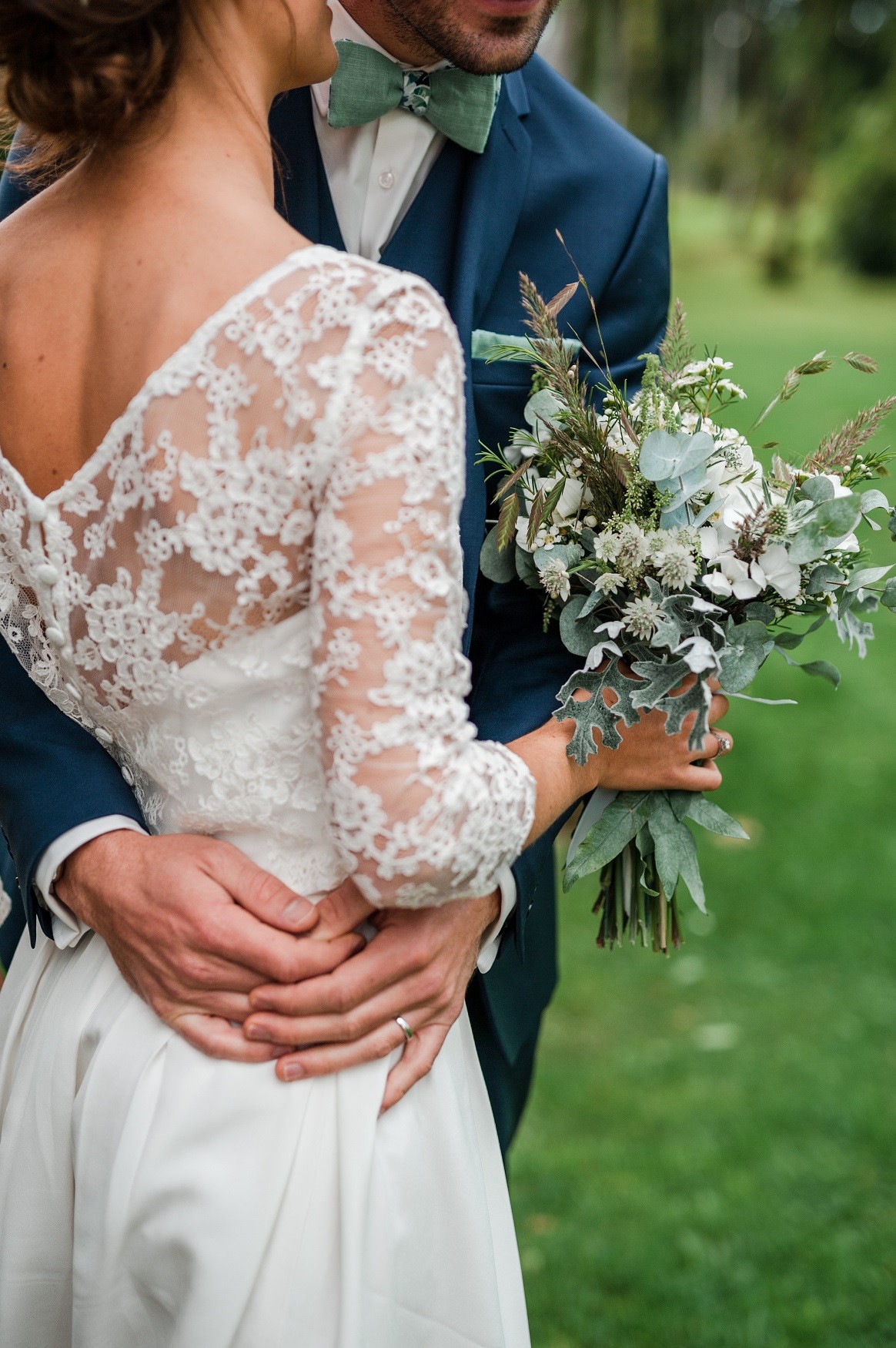 robe 2 pieces mariage