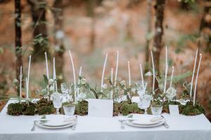 decoration et art de la table mariage thème végétal