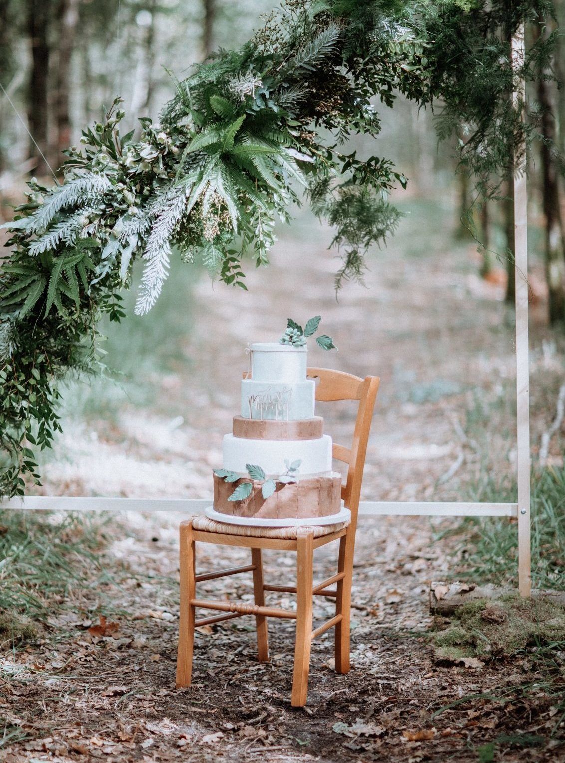 mariage en forêt le wedding cake 