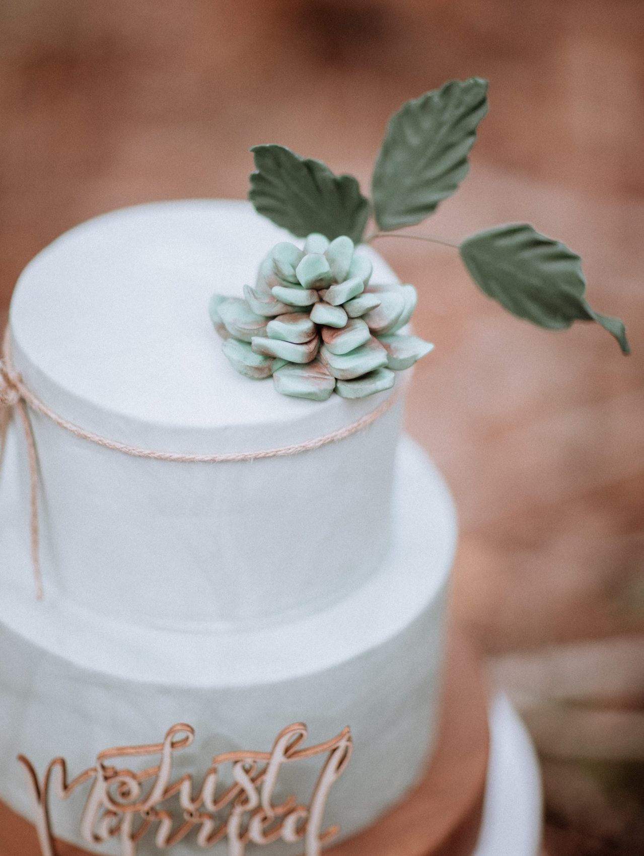 gateau pour un mariage thème forêt