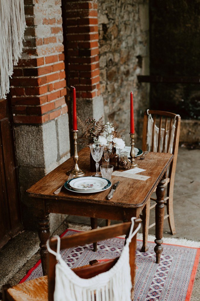 La décoration était relativement simple mais original, c'est ce qui à séduit les invités lors de ce mariage à Blain.