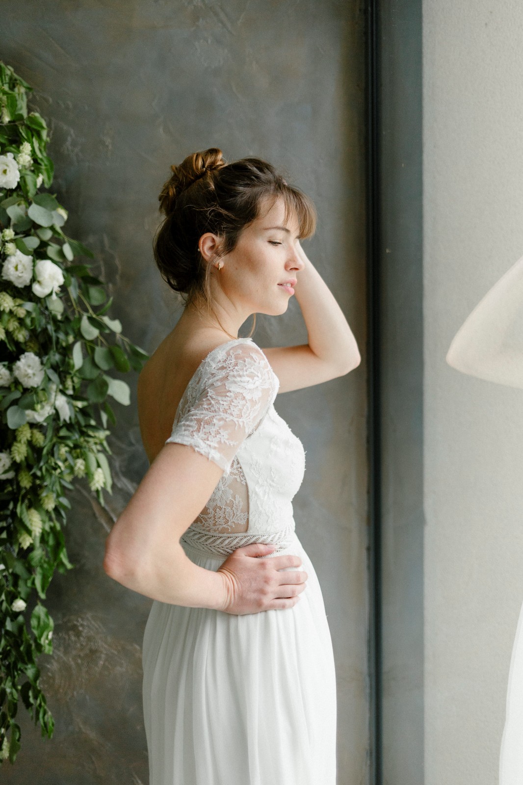 Clemence est une robe de mariée écologique Fabriqué entre Rennes et Angers