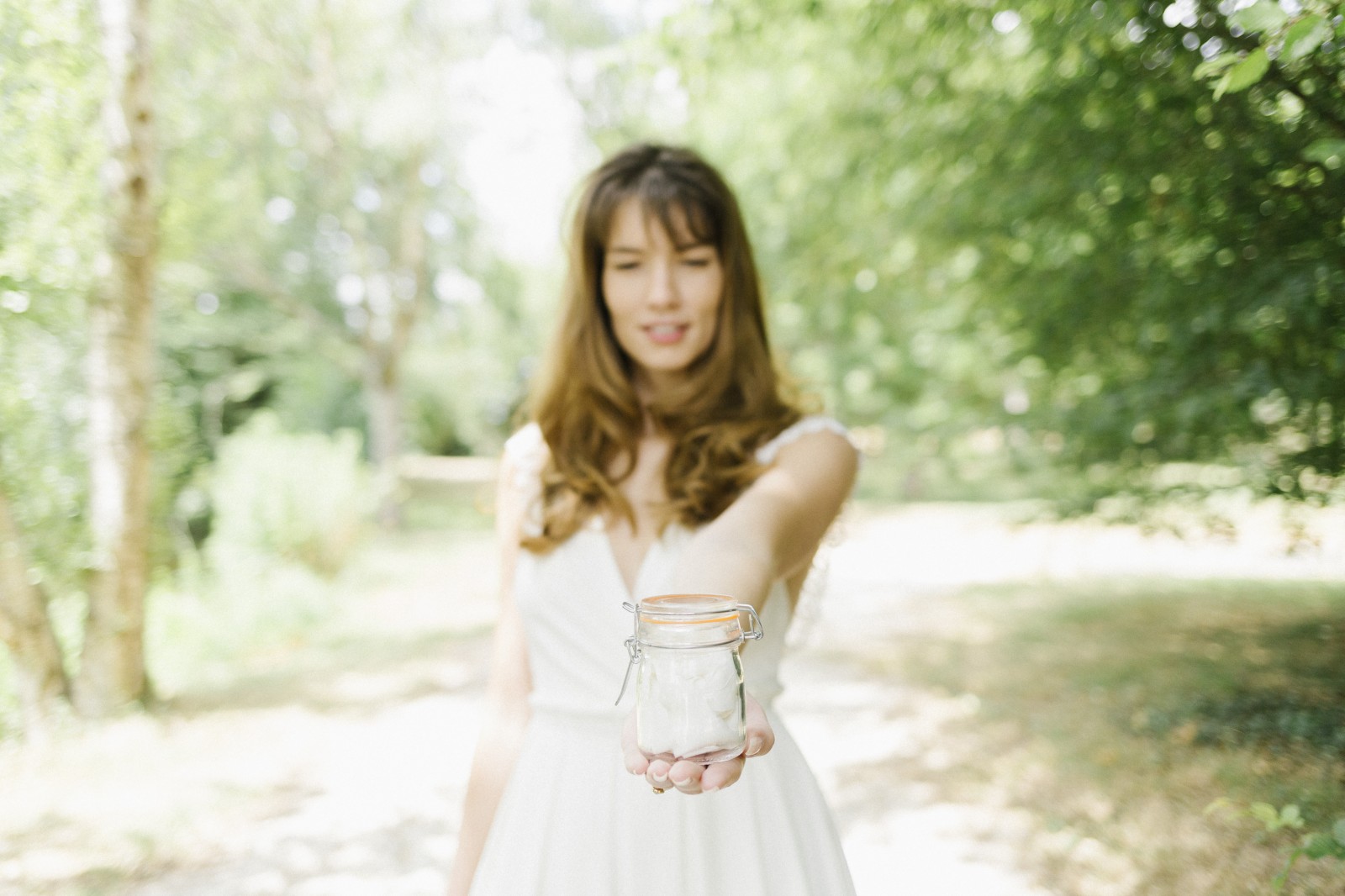 Cette collection de robe de mariée est ecoresponsable et zéro déchet.