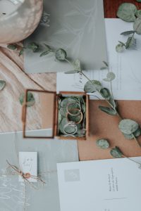 Le mariage à eu lieu en petit comité à cause du covid.