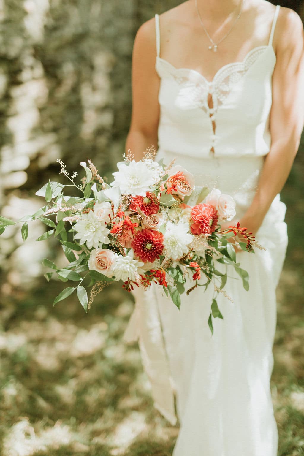 Robe de mariée écoresponsable réalisée sur mesure