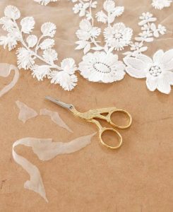 Dentelle conçue de manière écoresponsable
