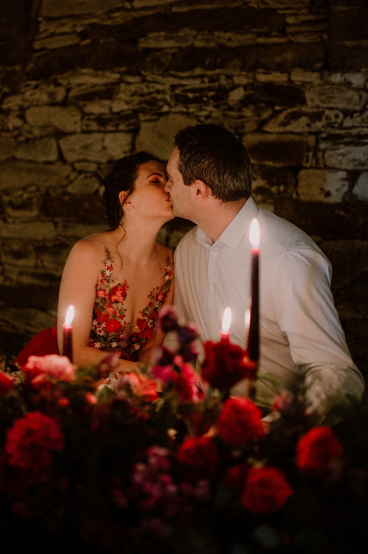 Une demande en mariage faite de façon gourmande